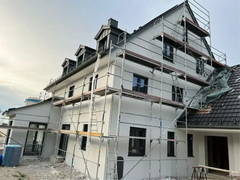 Verputzarbeiten komplettes Eigenheim