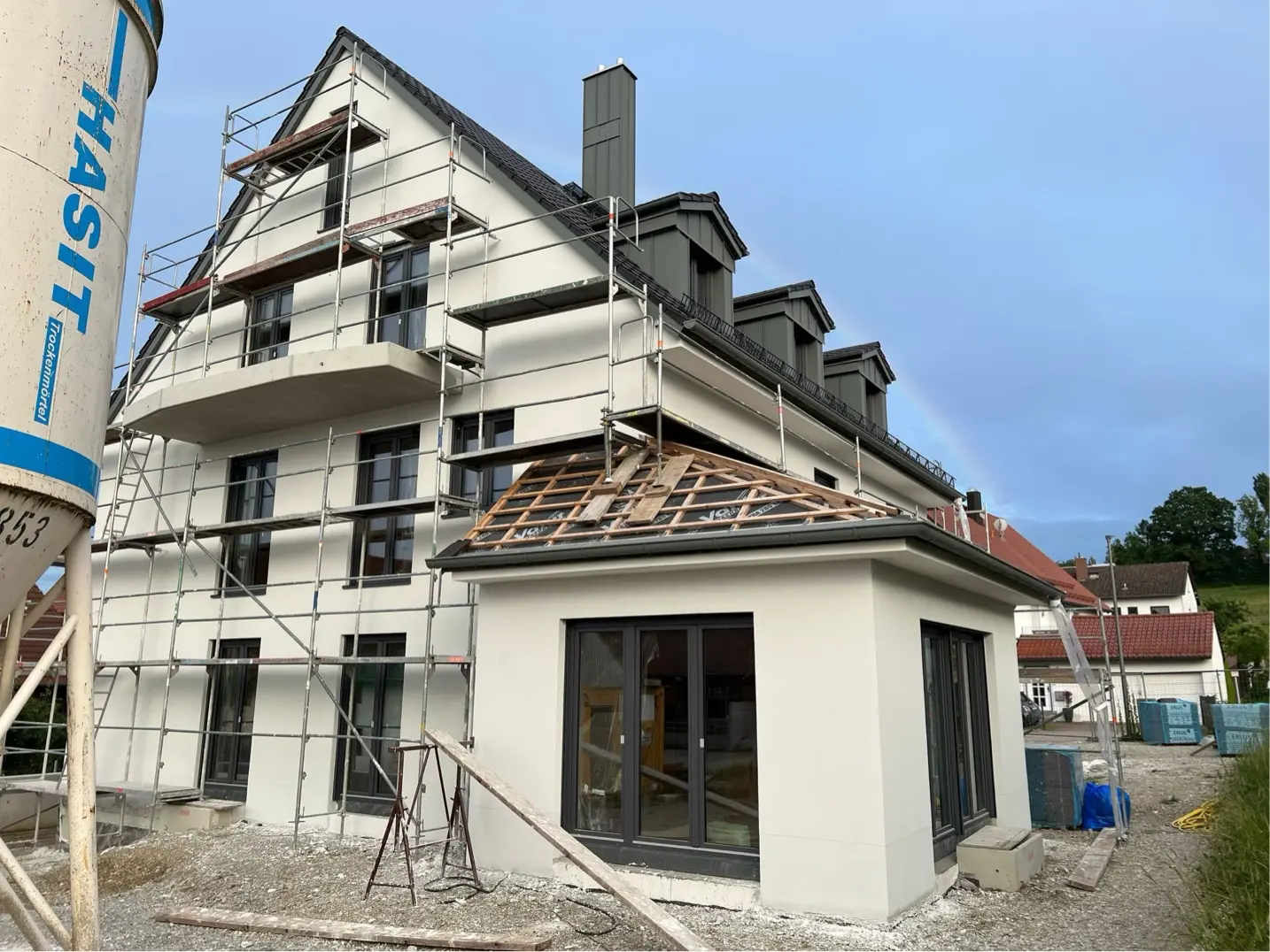 Verputzarbeiten komplettes Eigenheim